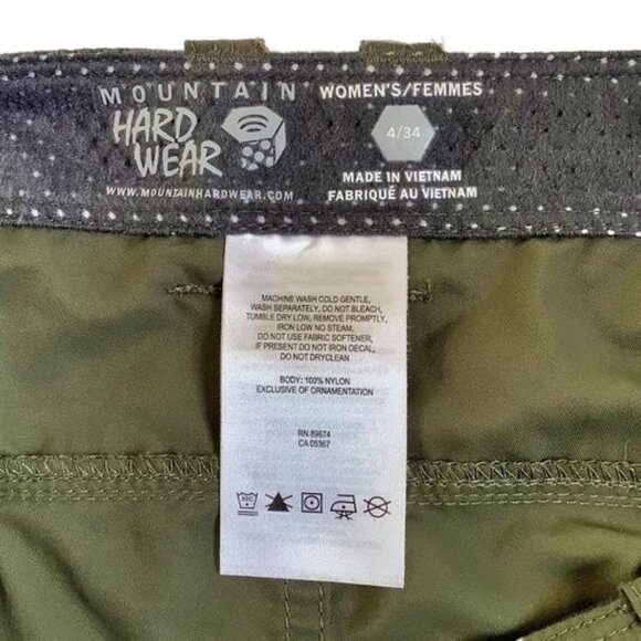 Mountain Hardwear Women’s Nylon Convertible Pants Size 4 (fit like a 6) - Picture 5 of 6